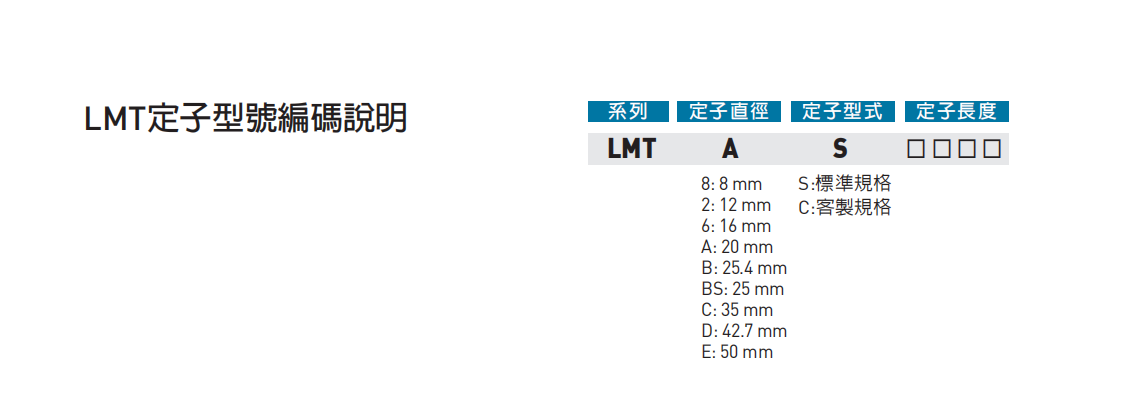 直线电机LMTD3