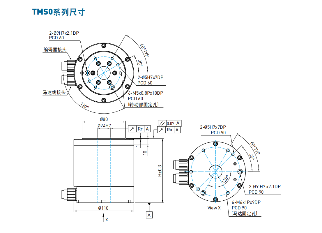 转矩马达TMS07GH(DMS07GH)