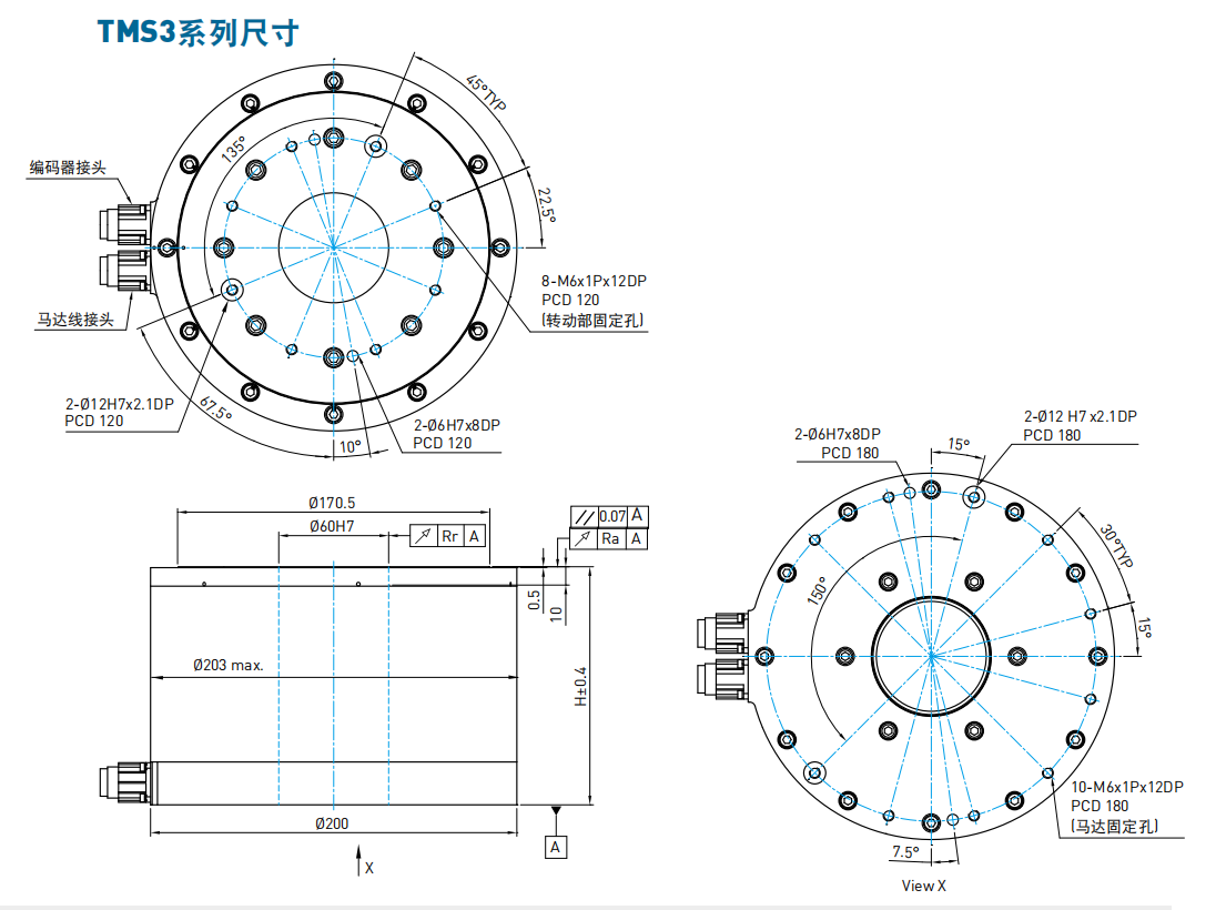转矩马达TMS34GH(DMS34GH)
